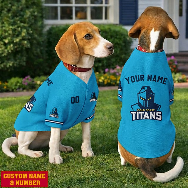 Premium NRL x GCT Cute Pet Shirt Custom Name & Number Limited Edition NDT NQK