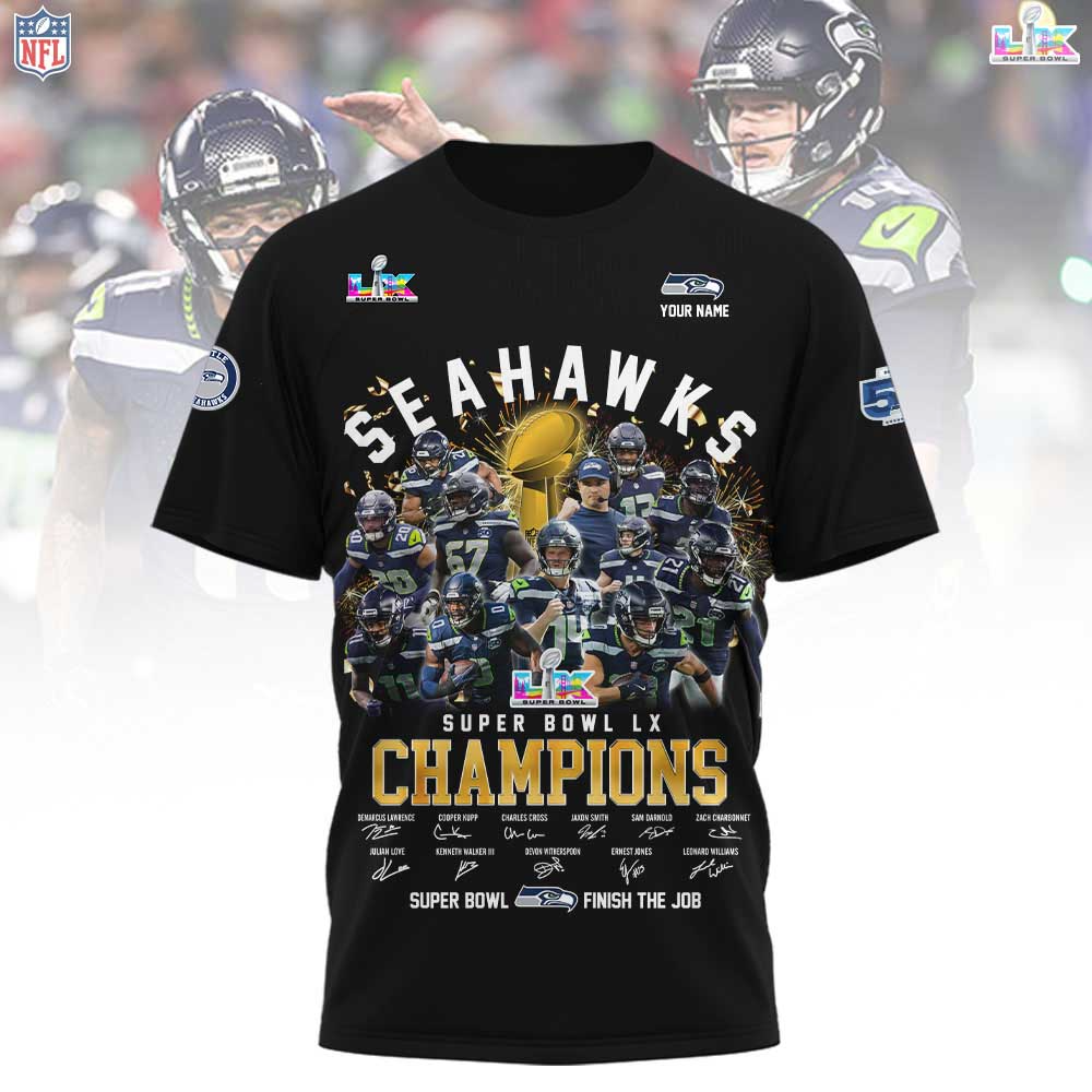 Premium NFL x SEA 2026 Super Bowl 3D Shirt V1 NDT NHM 090226