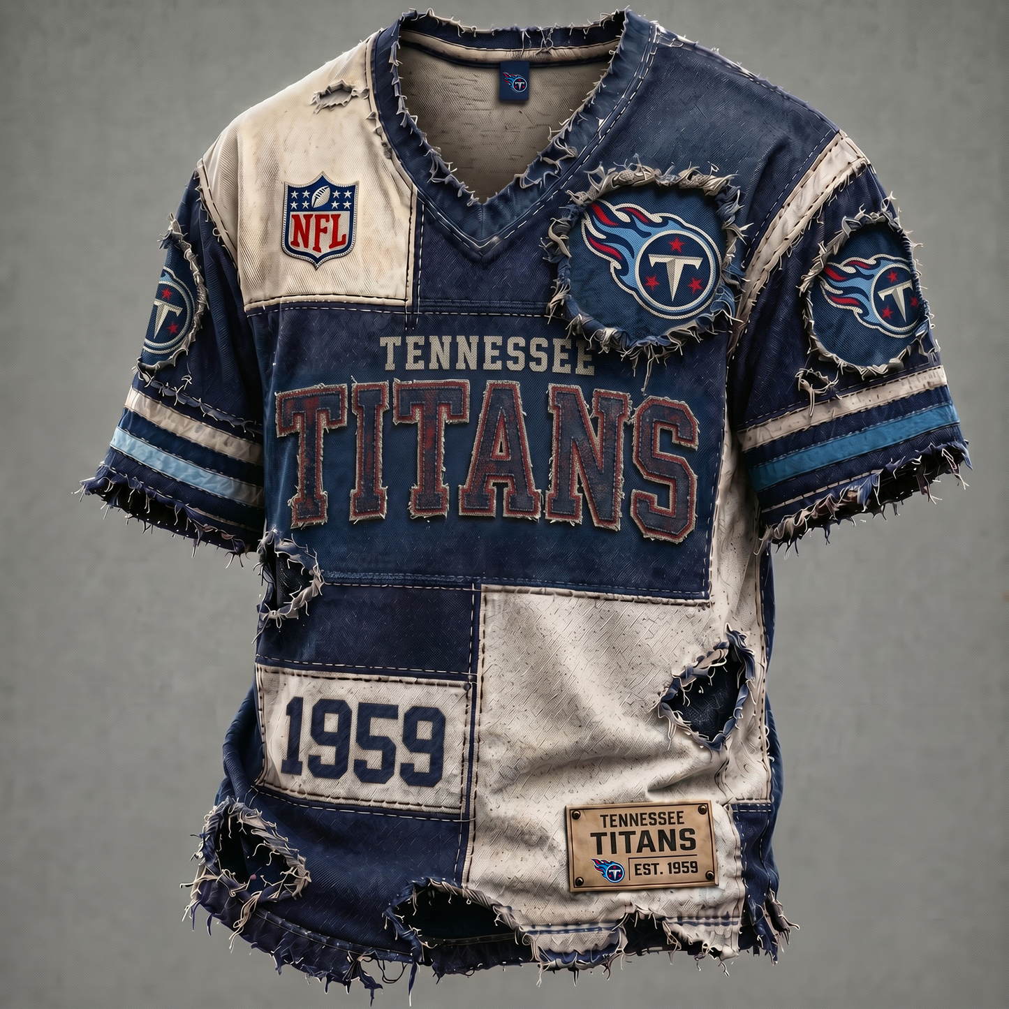 TEN X NFL Premium V-Neck T-shirt Gift For Fans 0106