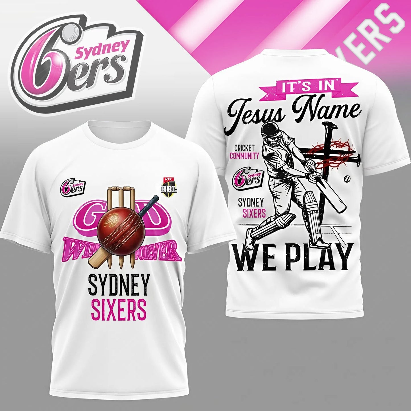 PREMIUM BBL X SS In Jesus Name We Play SHIRT NDT NHM 020426
