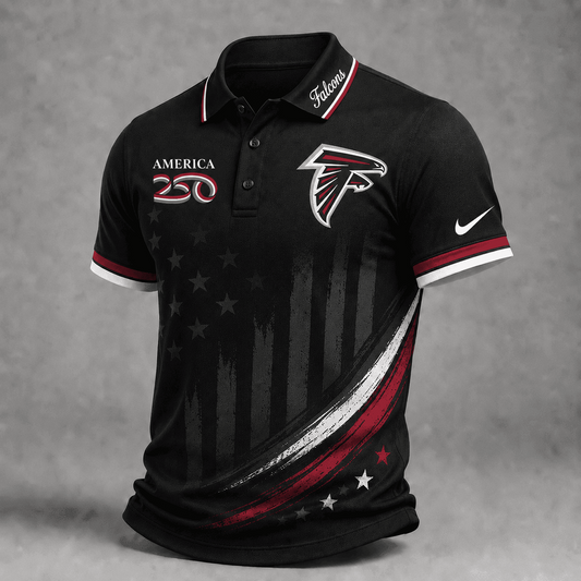 ATL Premium NFL America 250 Limited Edition Polo Shirt 2406