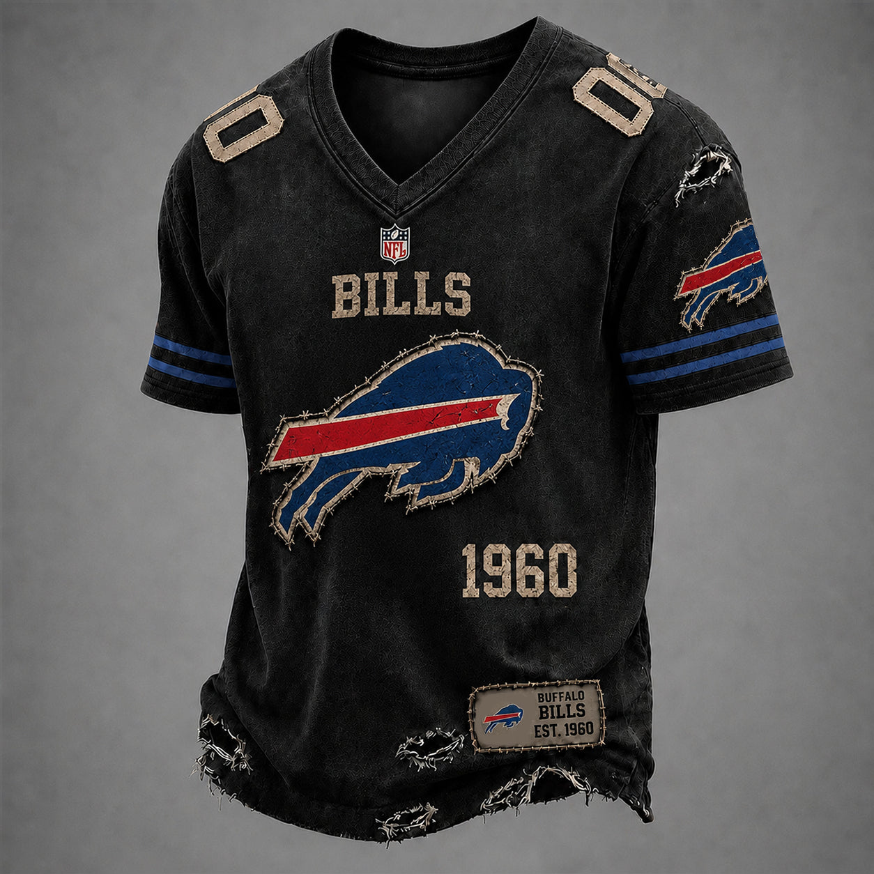 BB x NFL Premium V-neck Shirt 230626