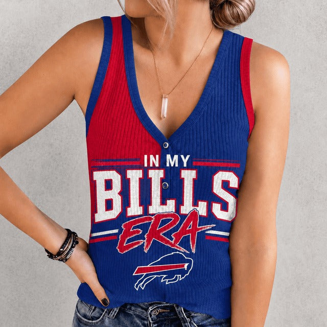 BB x NFL Women V-Neck Ribbed Tank Top Premium Personalized Gift For Fan 250626