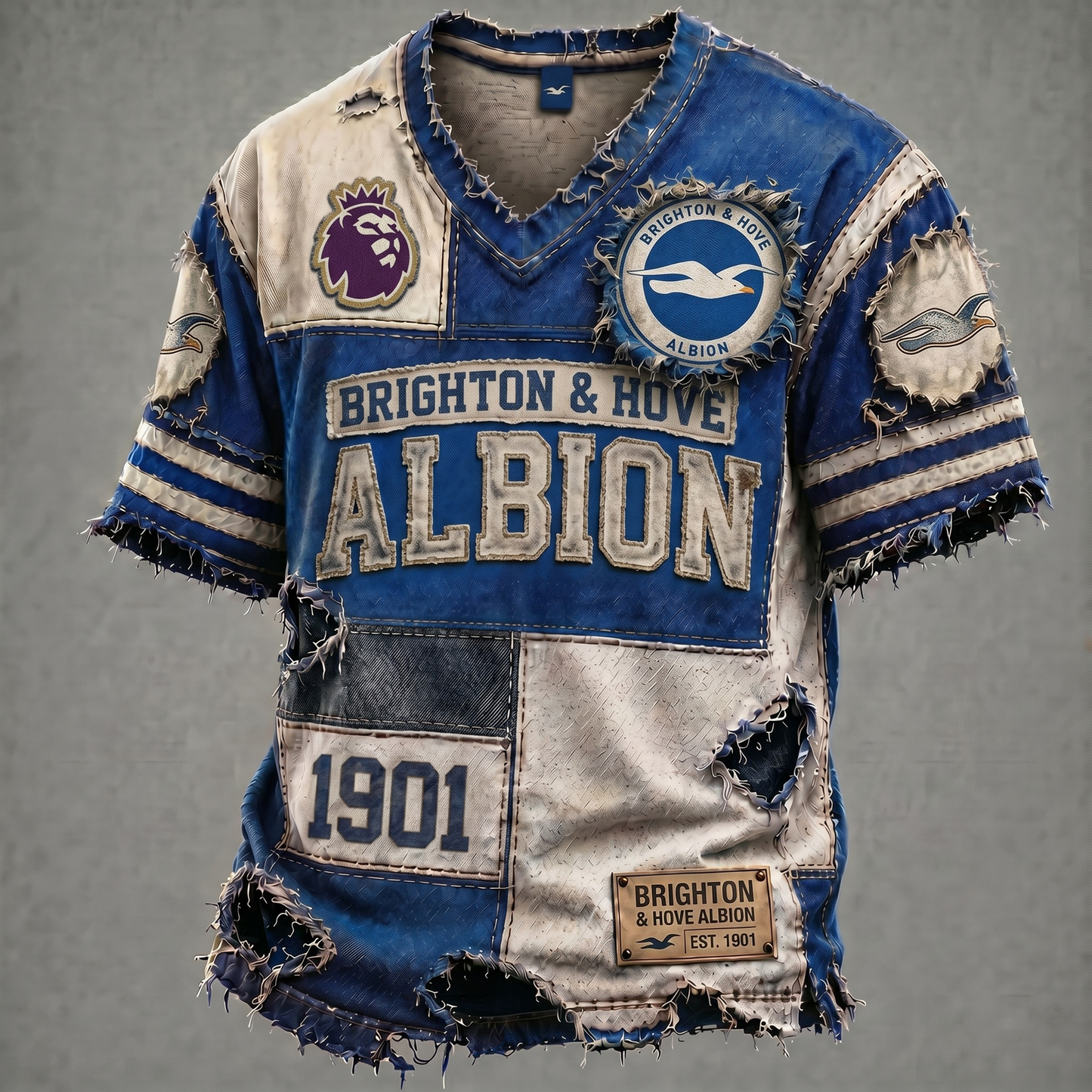BHA X EPL Premium V-Neck T-shirt Gift For Fans 0106