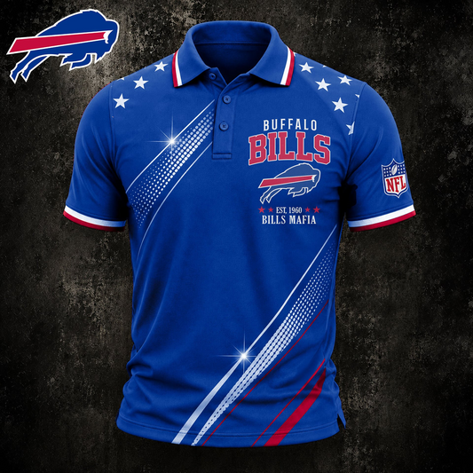 BUF Premium NFL All-Star Game Day Polo Shirt 2406