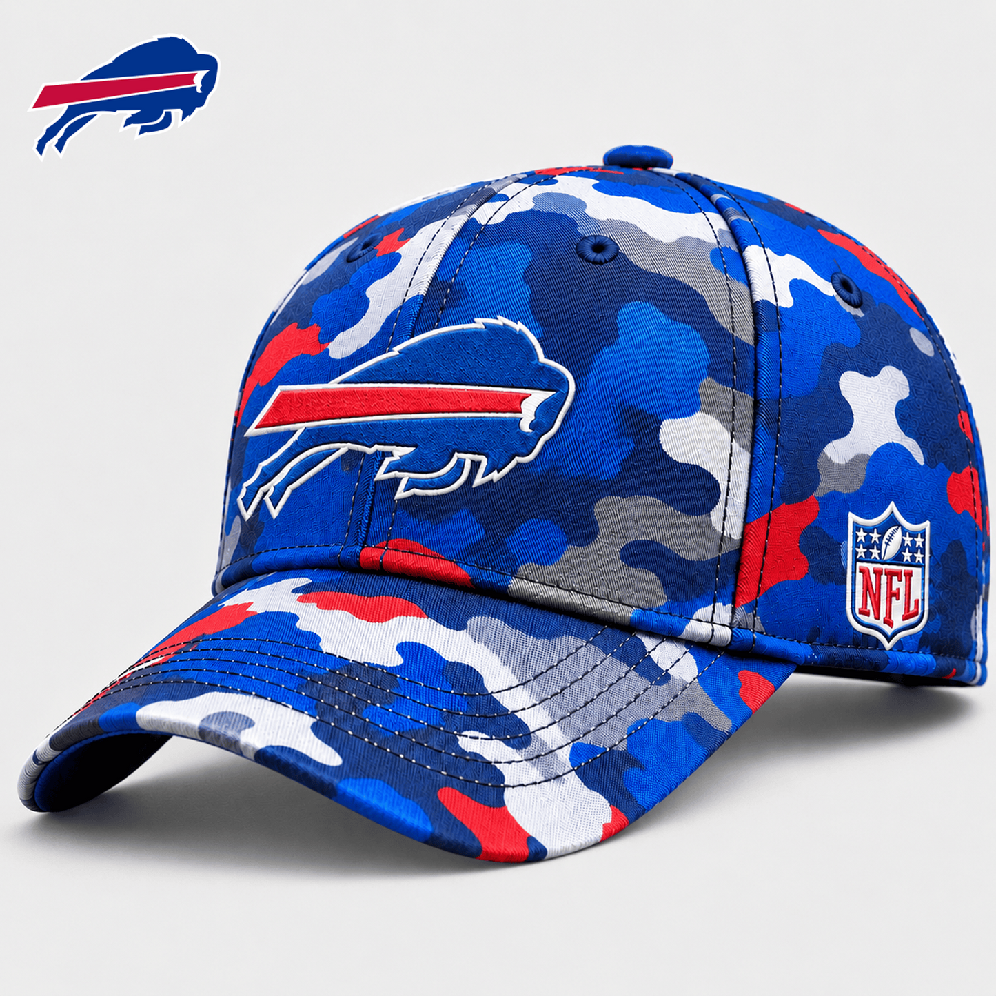 BUF x NFL Premium Camo Game Day Cap