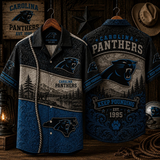 CAR x NFL Hawaiian Shirt 1906