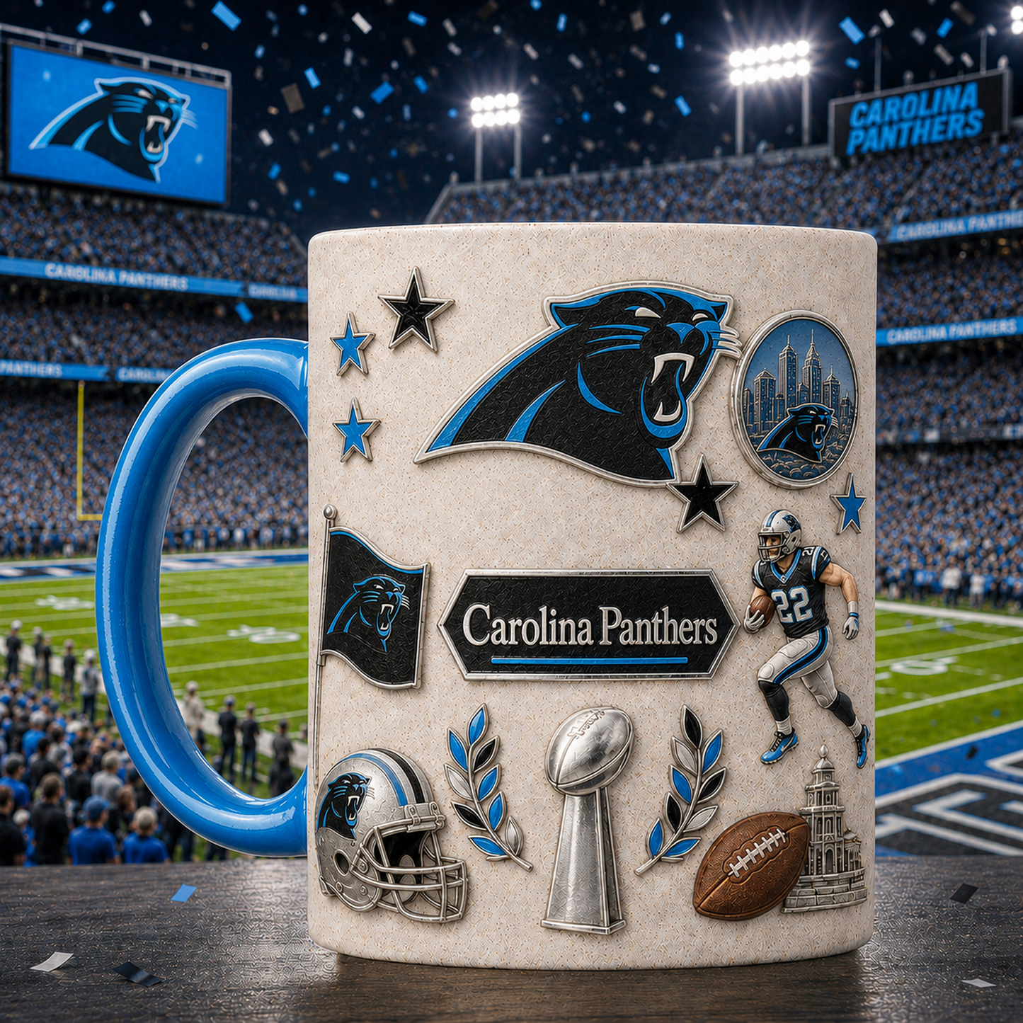 CAR x NFL Premium Fan Pride Mug
