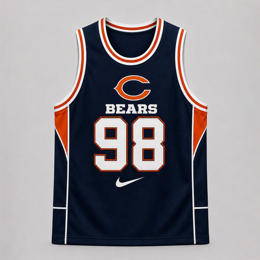 CHI Premium NFL Custom Basketball Tank Top For Men And Women 2406