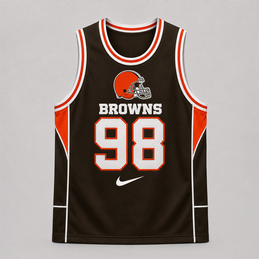 CLE Premium NFL Custom Basketball Tank Top For Men And Women 2406