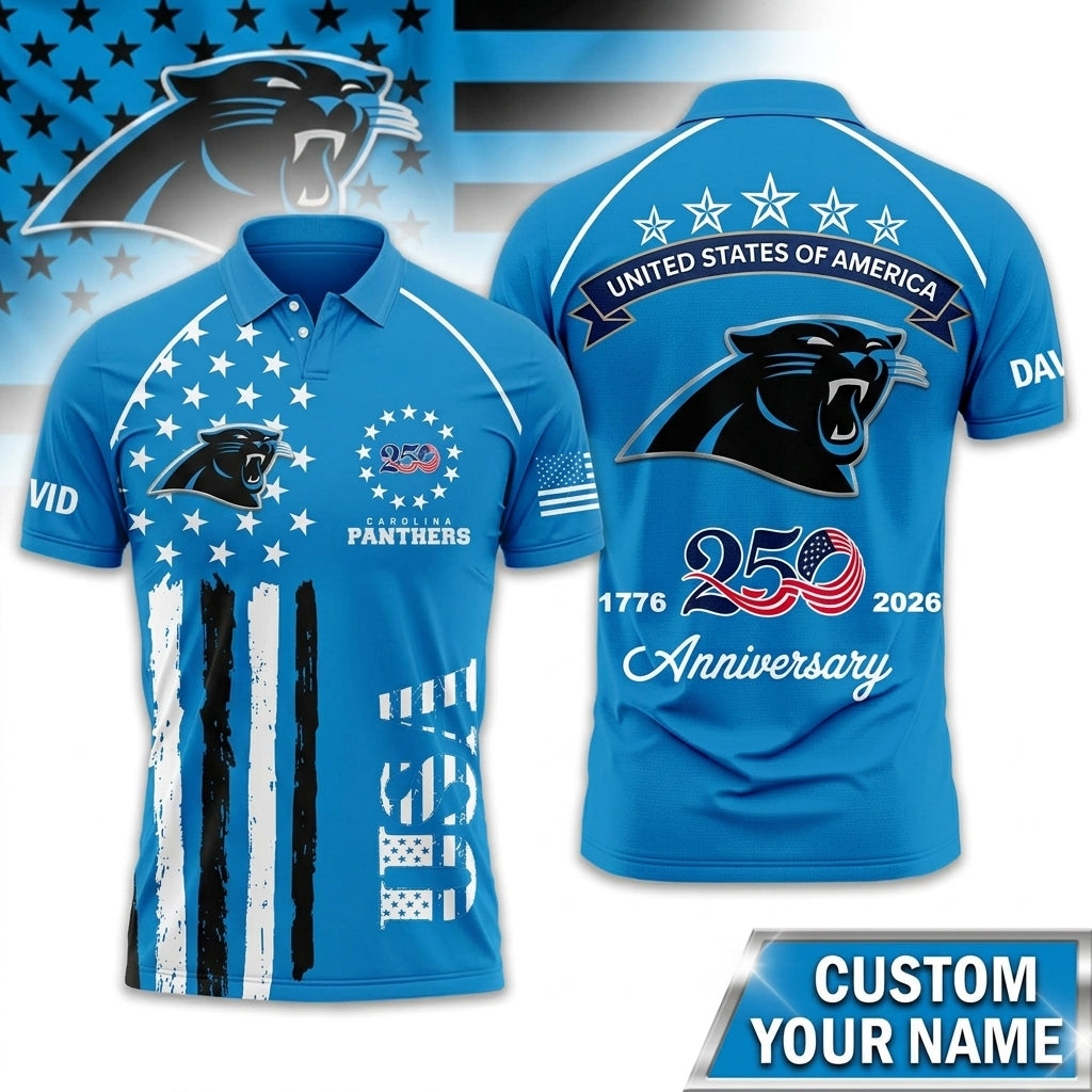 CP Premium NFL American Semiquincentennial Polo Shirt 010726
