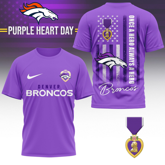 DB Premium National Purple Hear Day 3D Shirt  300626