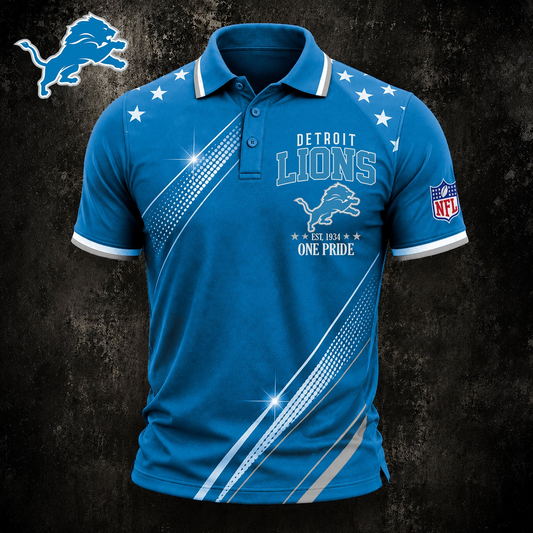 DET Premium NFL All-Star Game Day Polo Shirt 2406
