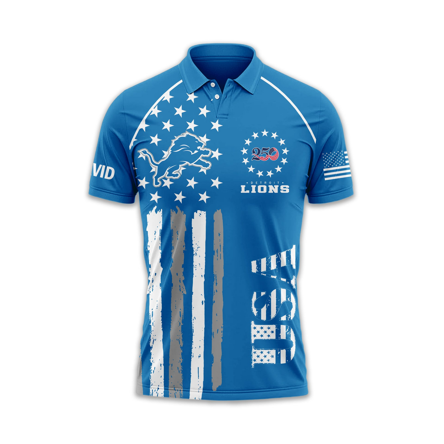 DL Premium NFL American Semiquincentennial Polo Shirt 010726