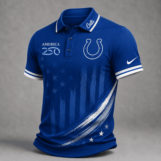 IND Premium NFL America 250 Limited Edition Polo Shirt 2406