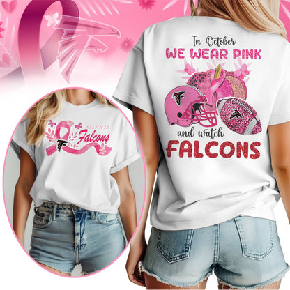 In October We Wear Pink And Watch AF Shirt  300626