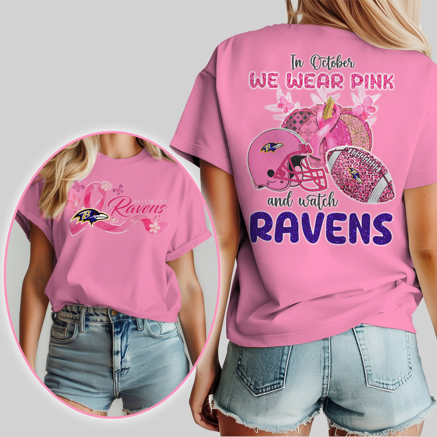In October We Wear Pink And Watch BR Shirt  300626