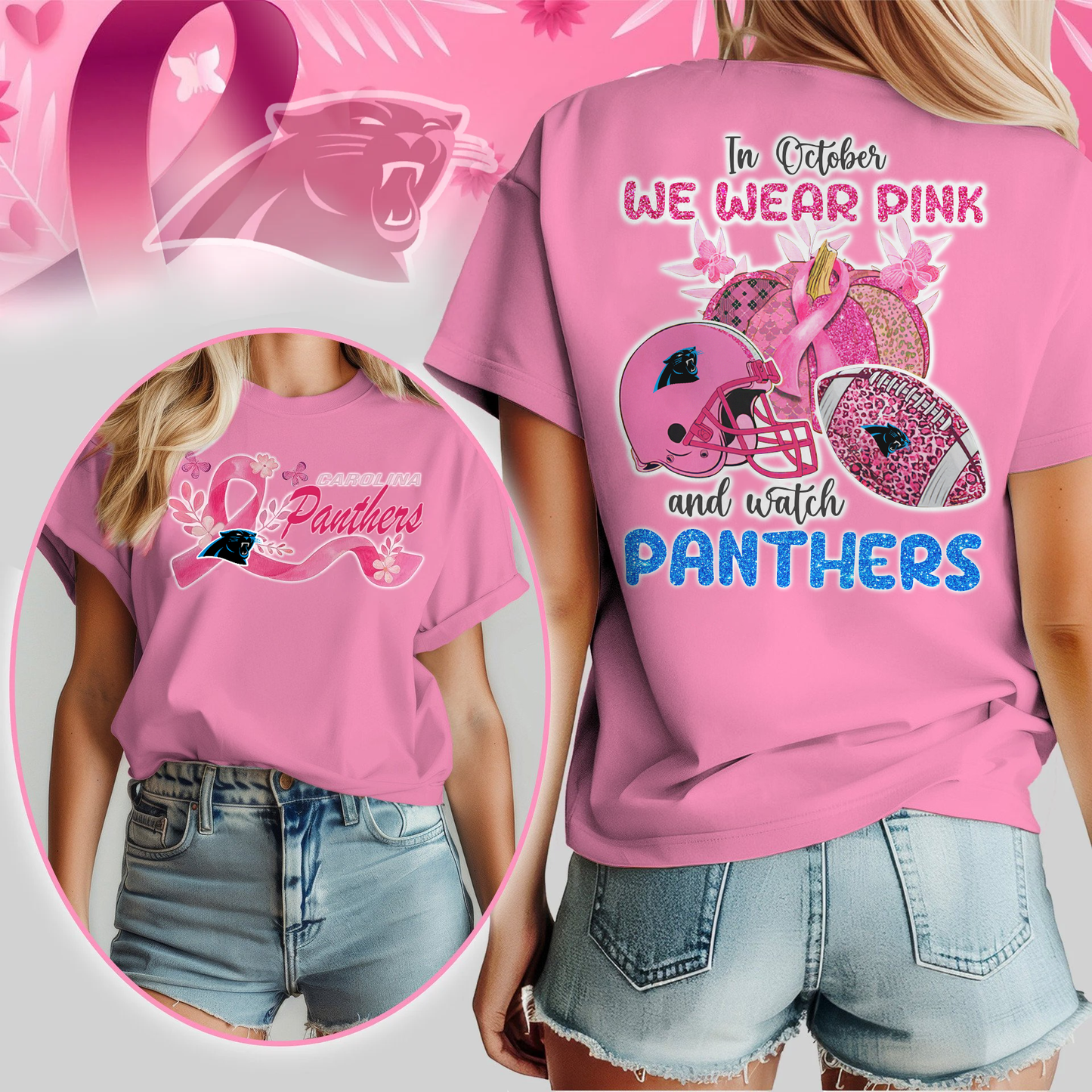 In October We Wear Pink And Watch CP Shirt  300626