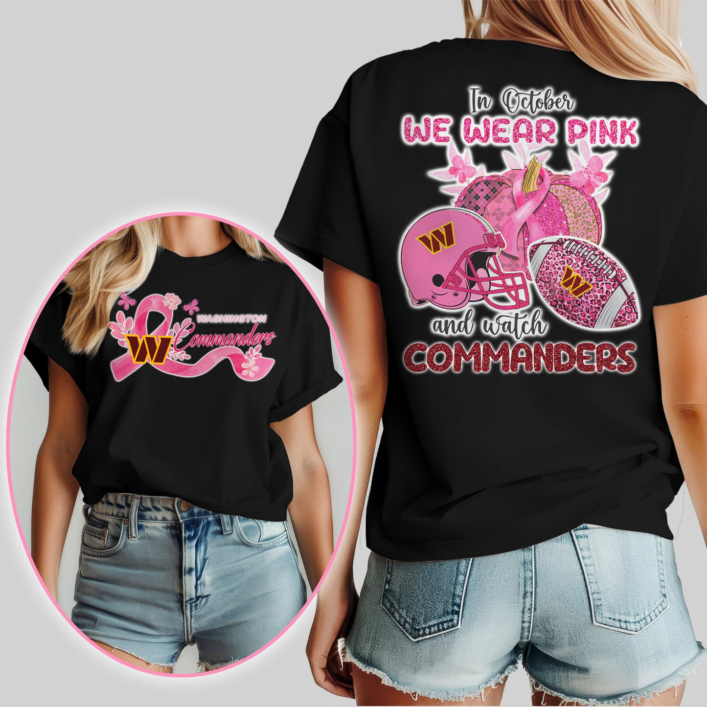 In October We Wear Pink And Watch WC Shirt  300626