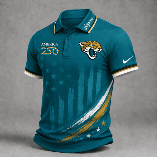 JAC Premium NFL America 250 Limited Edition Polo Shirt 2406