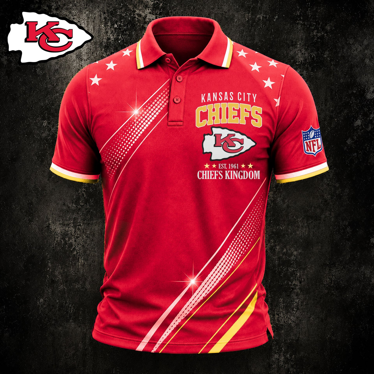 KC Premium NFL All-Star Game Day Polo Shirt 2406