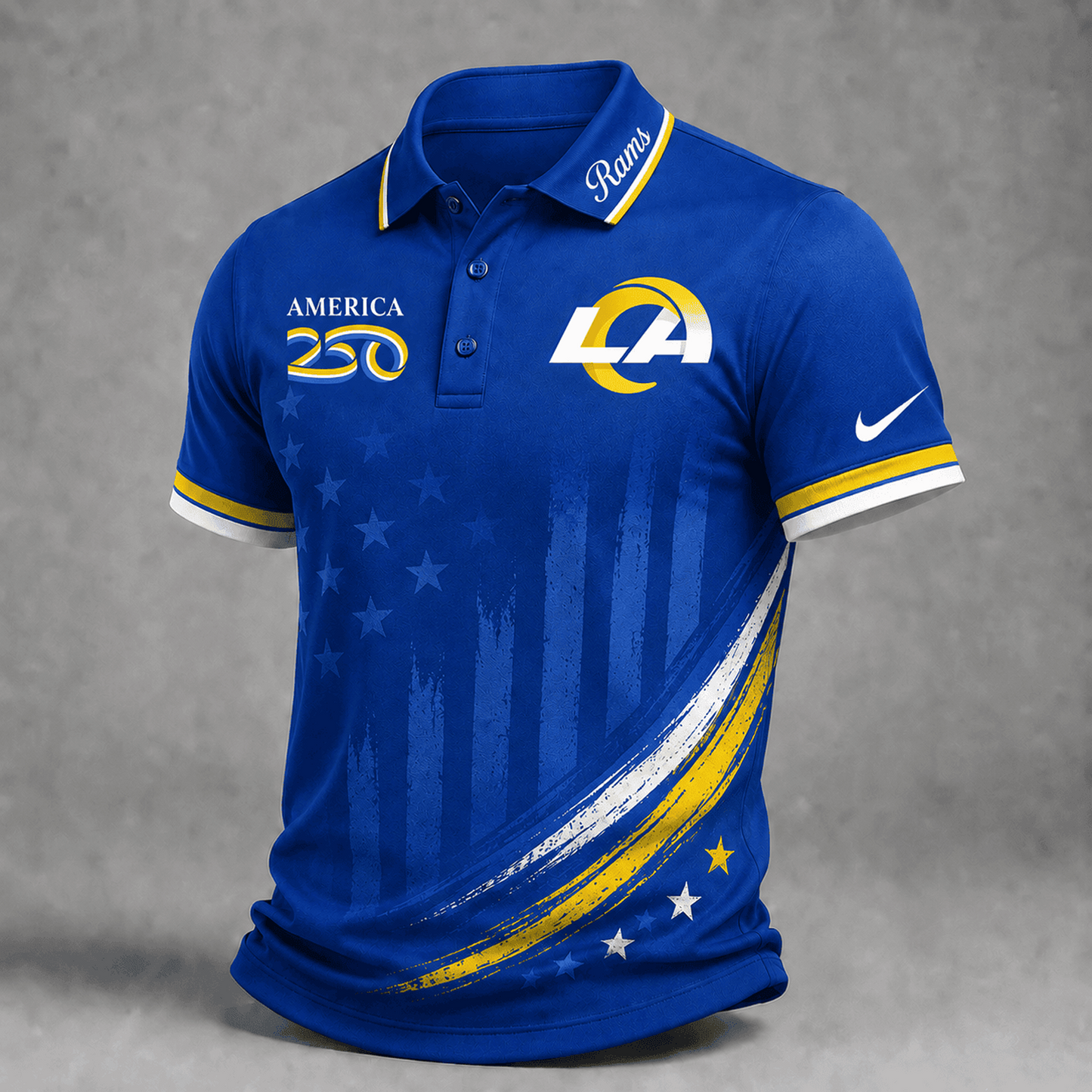 LAR Premium NFL America 250 Limited Edition Polo Shirt 2406
