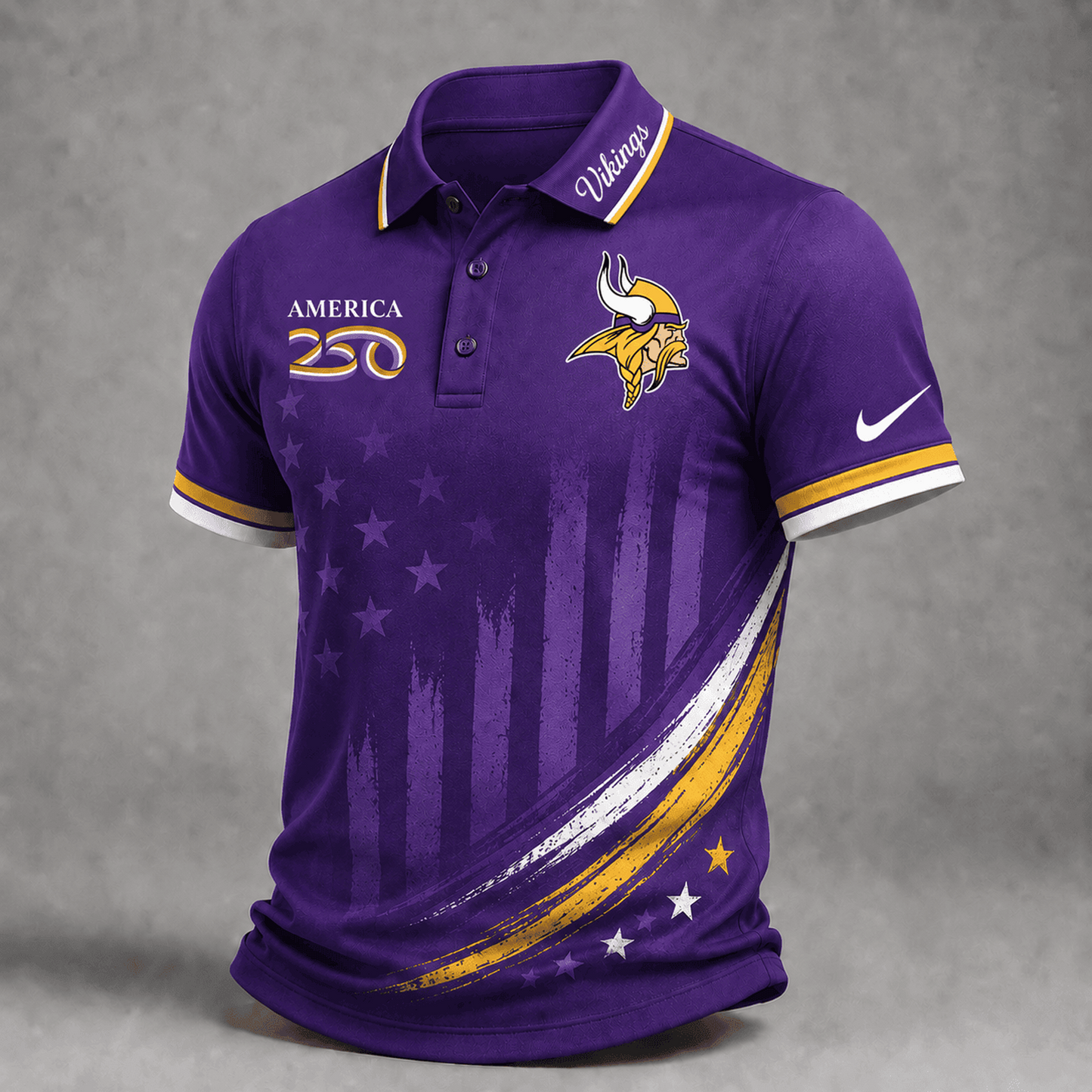 MIN Premium NFL America 250 Limited Edition Polo Shirt 2406