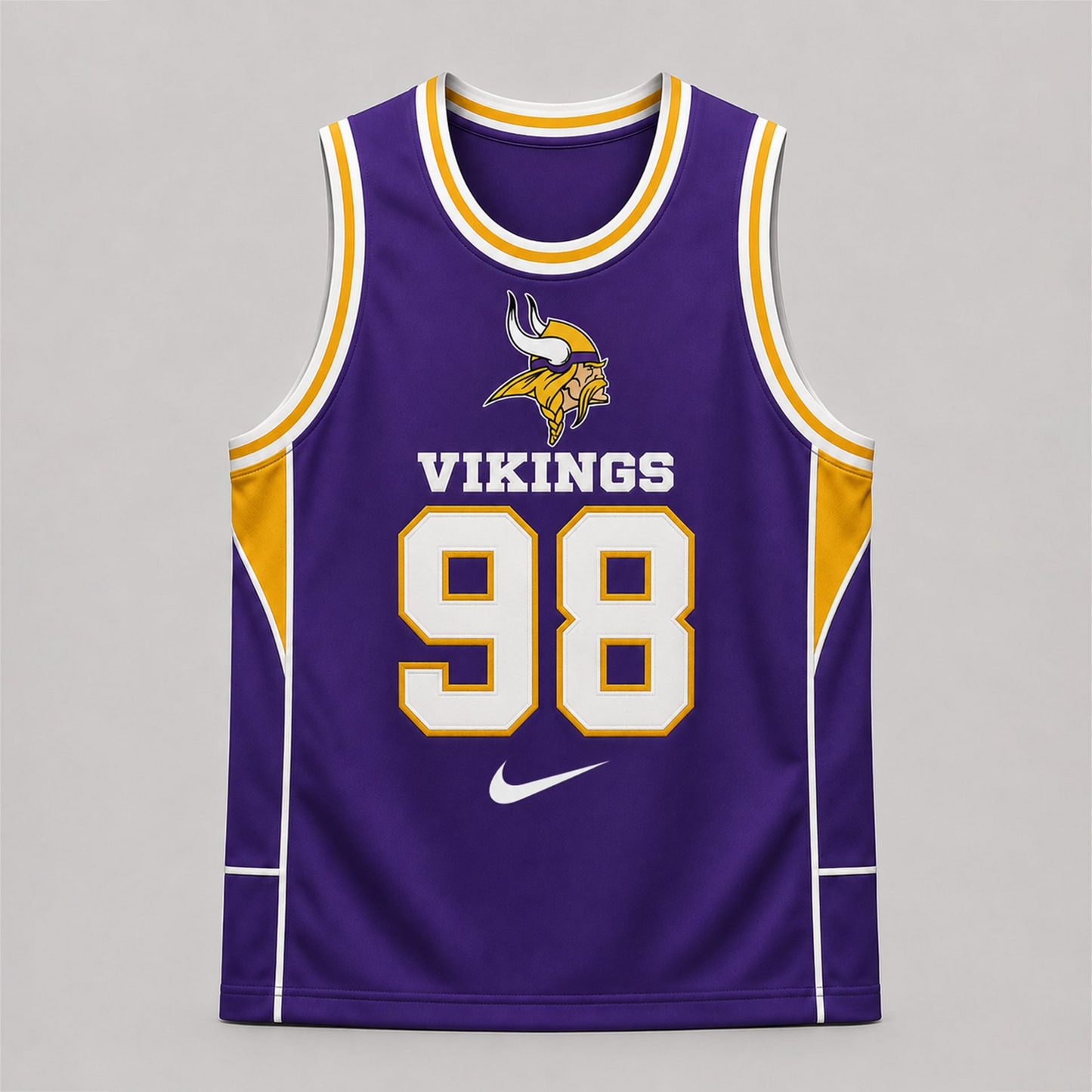 MIN Premium NFL Custom Basketball Tank Top For Men And Women 2406