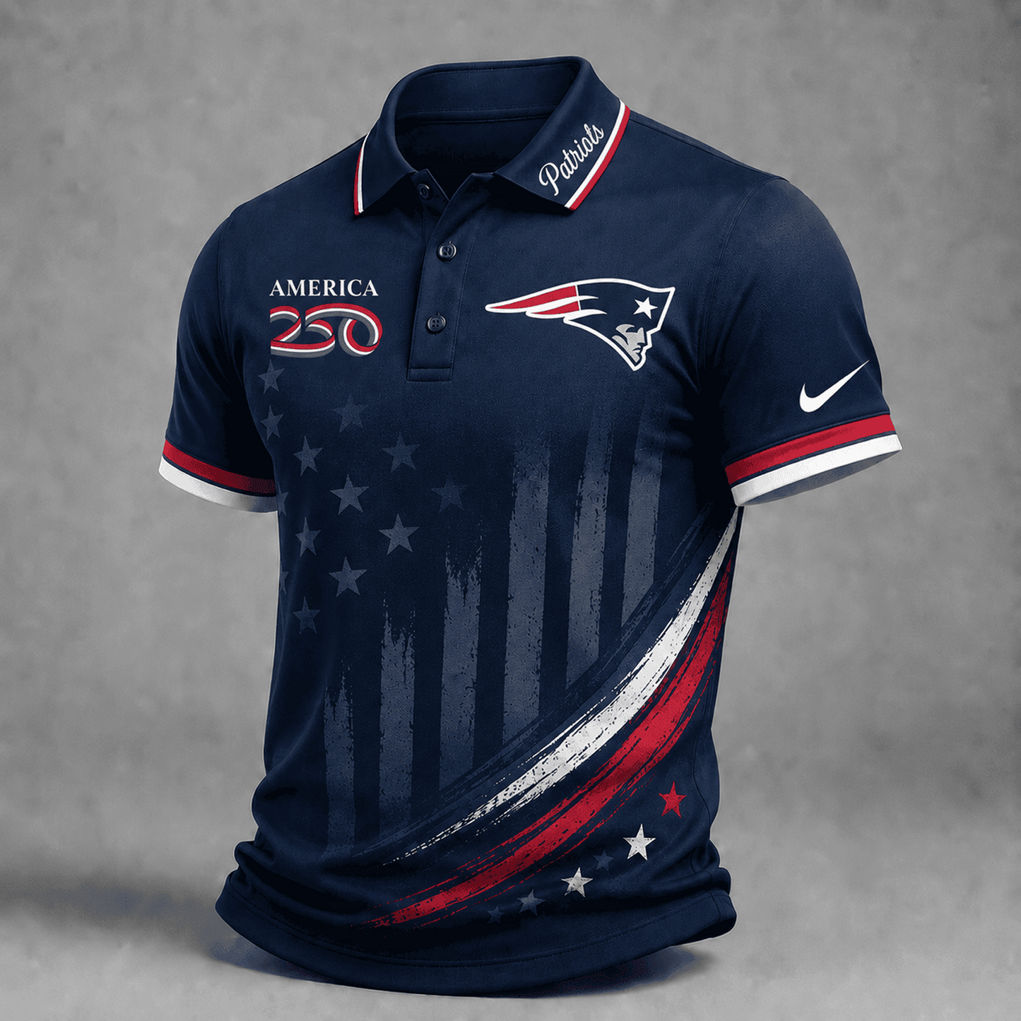 NE Premium NFL America 250 Limited Edition Polo Shirt 2406