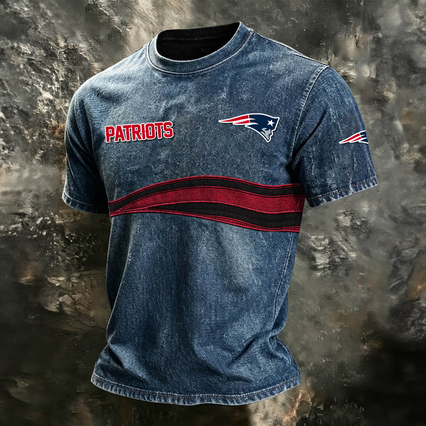 NEP x NFL Washed Cotton Retro Men's T-shirt
