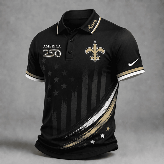 NO Premium NFL America 250 Limited Edition Polo Shirt 2406