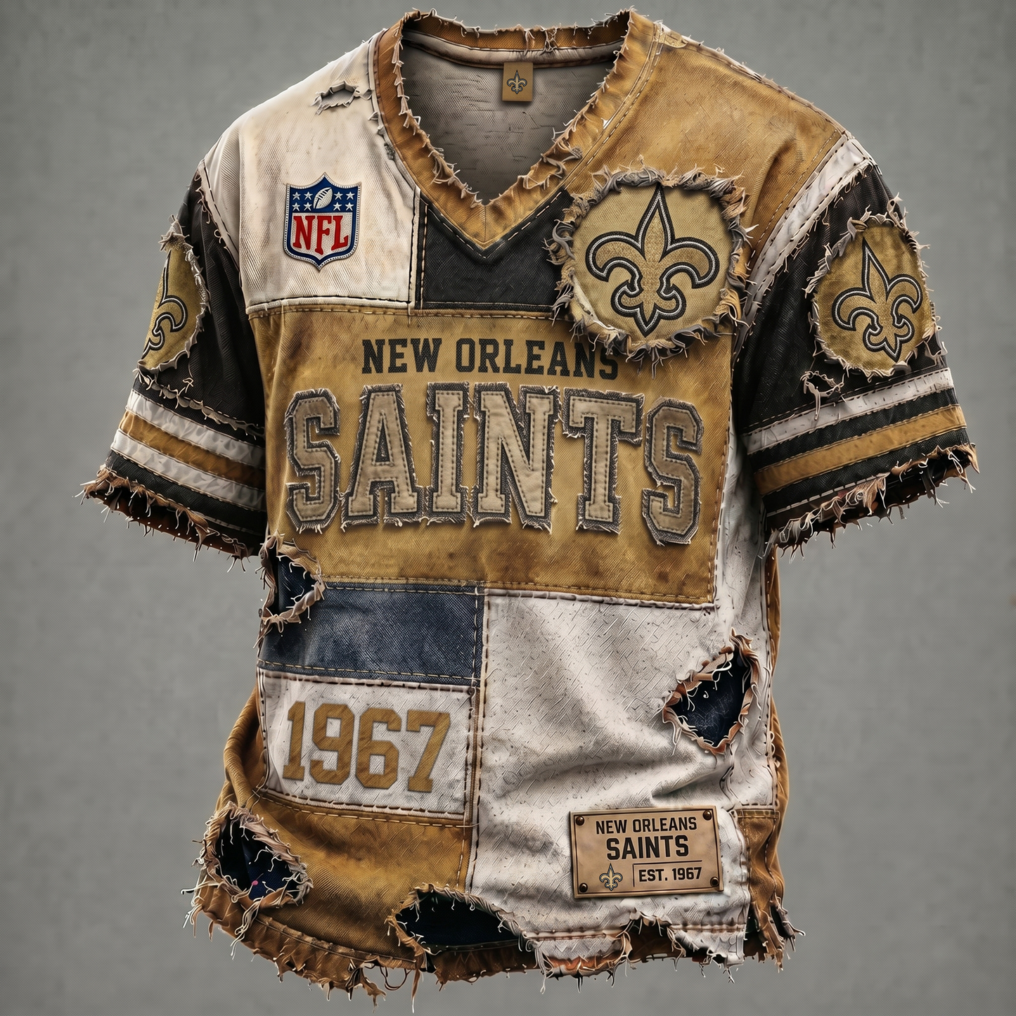 NO X NFL Premium V-Neck T-shirt Gift For Fans 0106