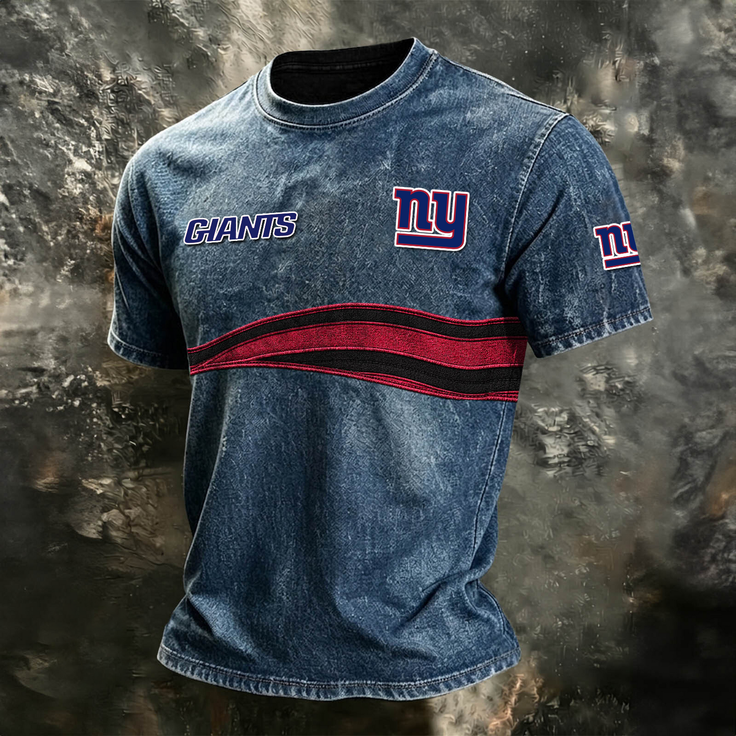 NYG x NFL Washed Cotton Retro Men's T-shirt