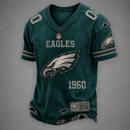 PE x NFL Premium V-neck Shirt 230626