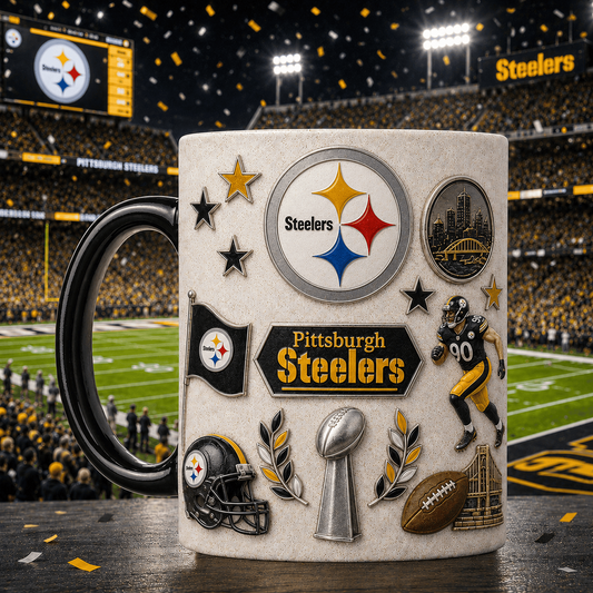 PIT x NFL Premium Fan Pride Mug