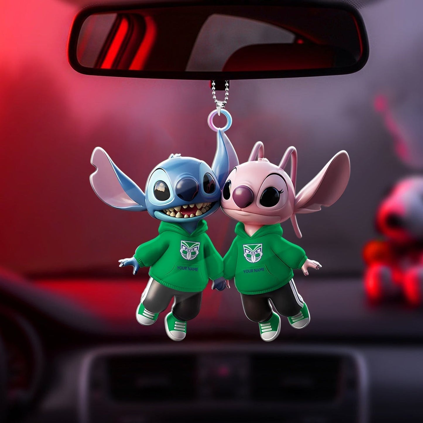 PREMIUM CZW X Stitch Car Ornament NDT NHM