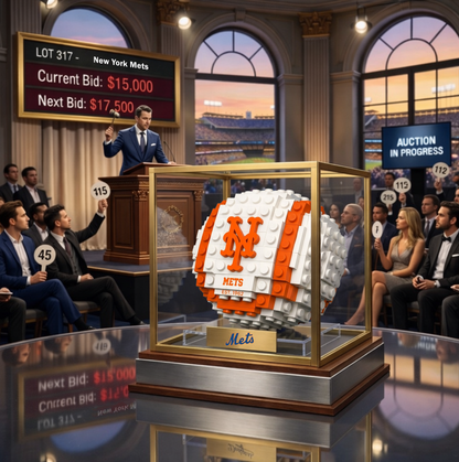 PREMIUM MLB X NYM Anniversary 126th  Heritage Masterpiece Brick Collection NDT VHM 300326