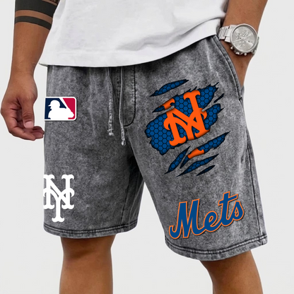 PREMIUM MLB X NYM WASH SHORT FOR SUMMERS HOLIDAY NDT VHM 080426