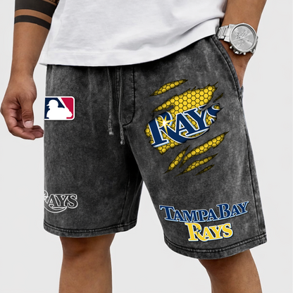 PREMIUM MLB X TBR WASH SHORT FOR SUMMERS HOLIDAY NDT VHM 080426