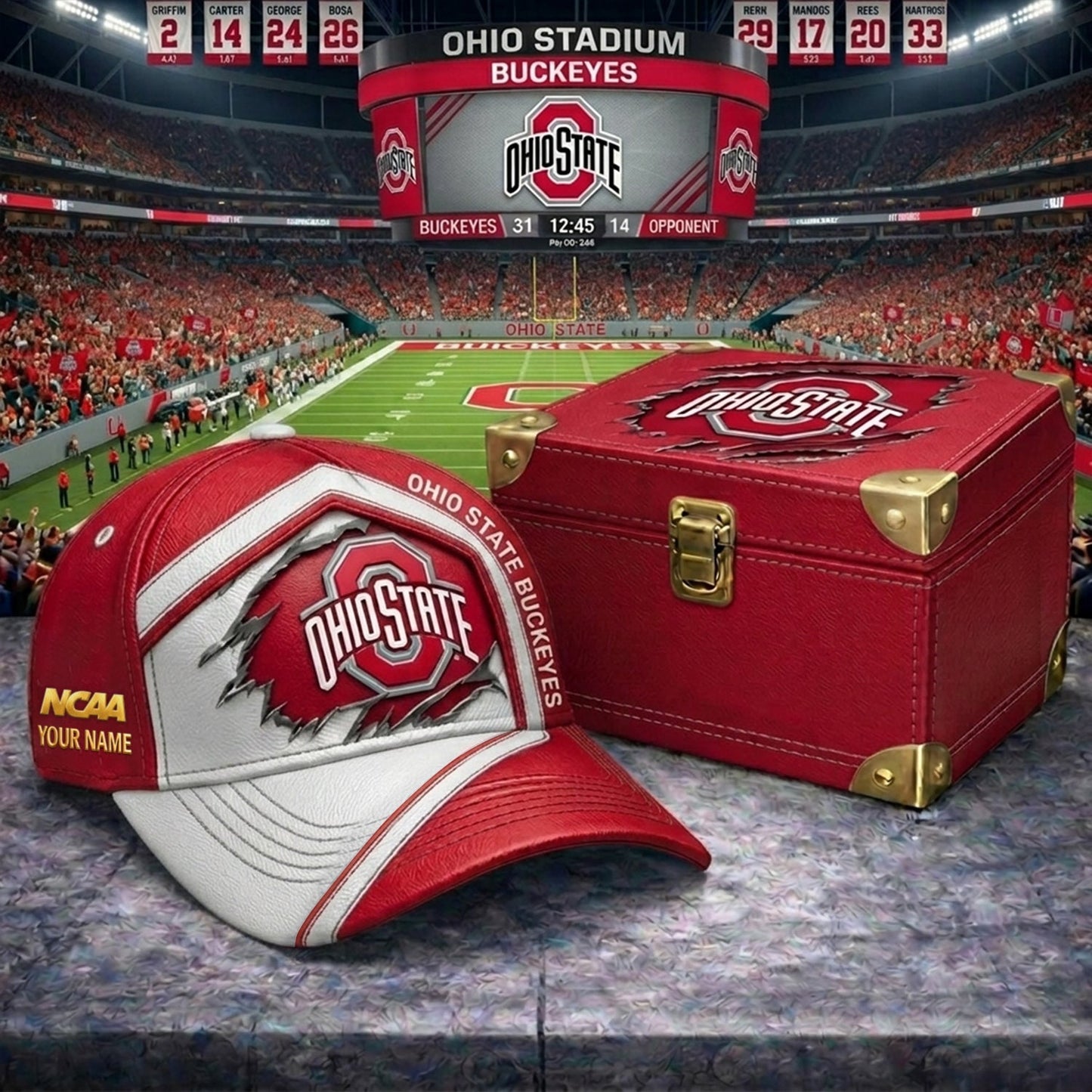PREMIUM NCAA X OSB CRACK CUSTOME HAT V3 NDT NHM 020626