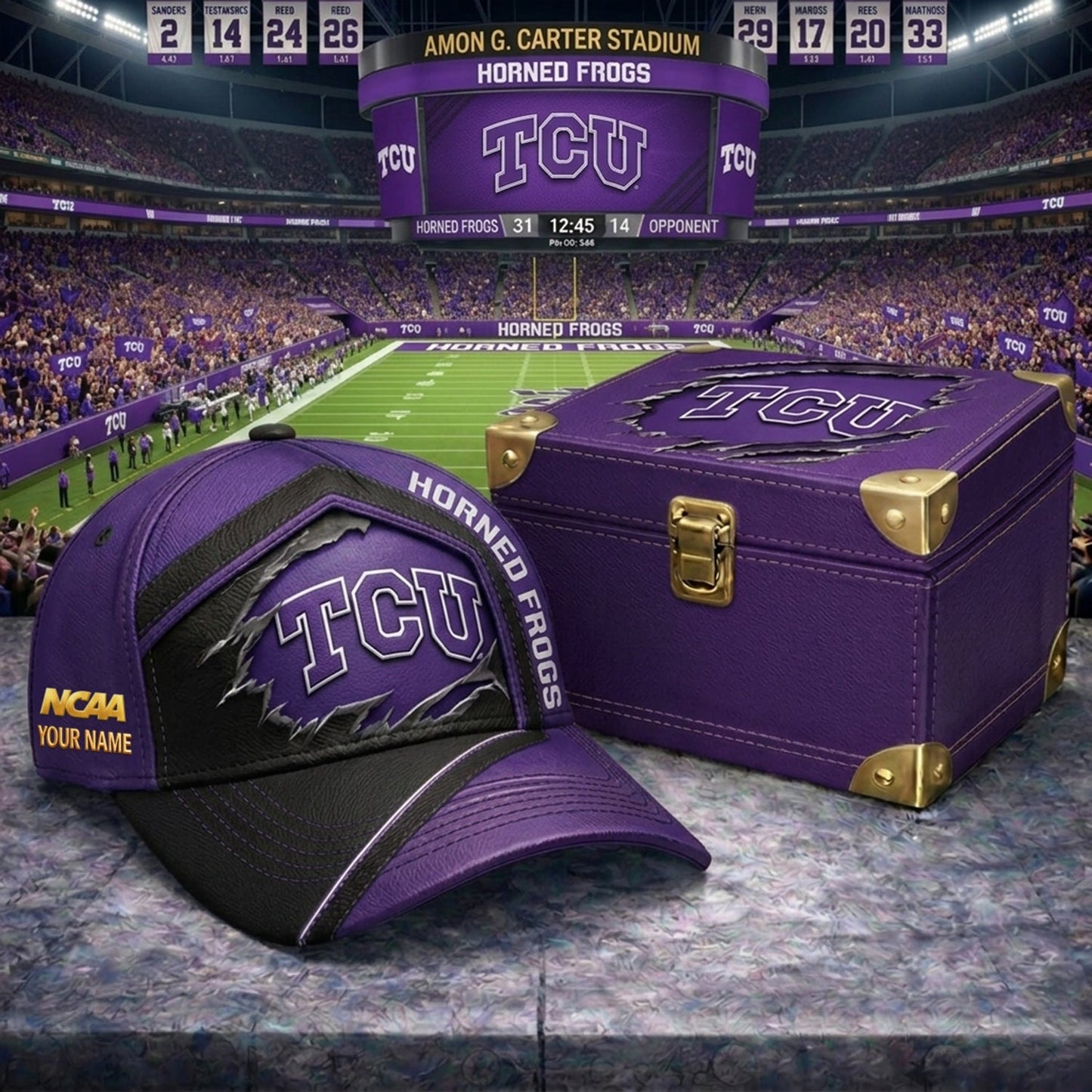 PREMIUM NCAA X THF CRACK CUSTOME HAT V3 NDT NHM 020626