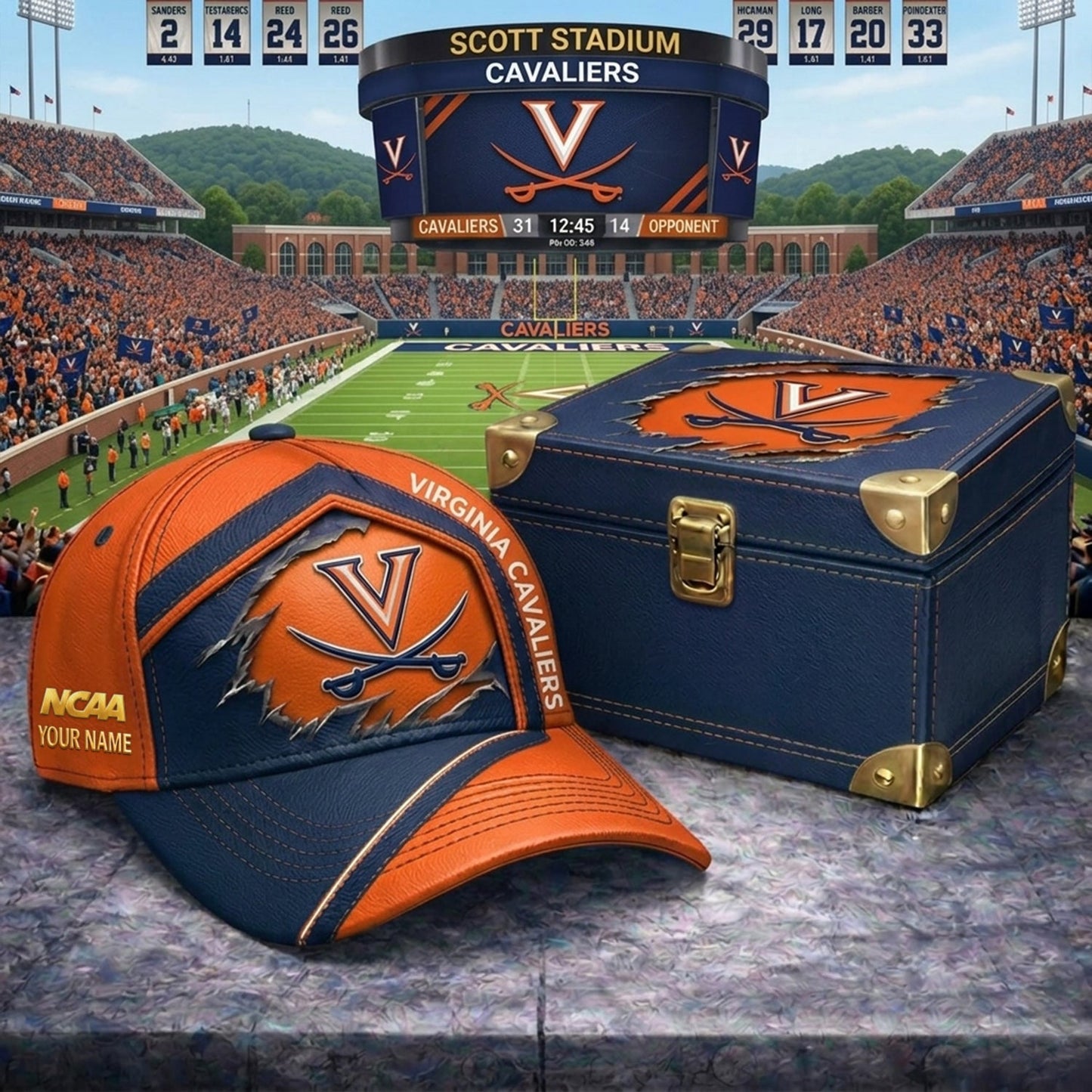 PREMIUM NCAA X VC CRACK CUSTOME HAT V3 NDT NHM 020626
