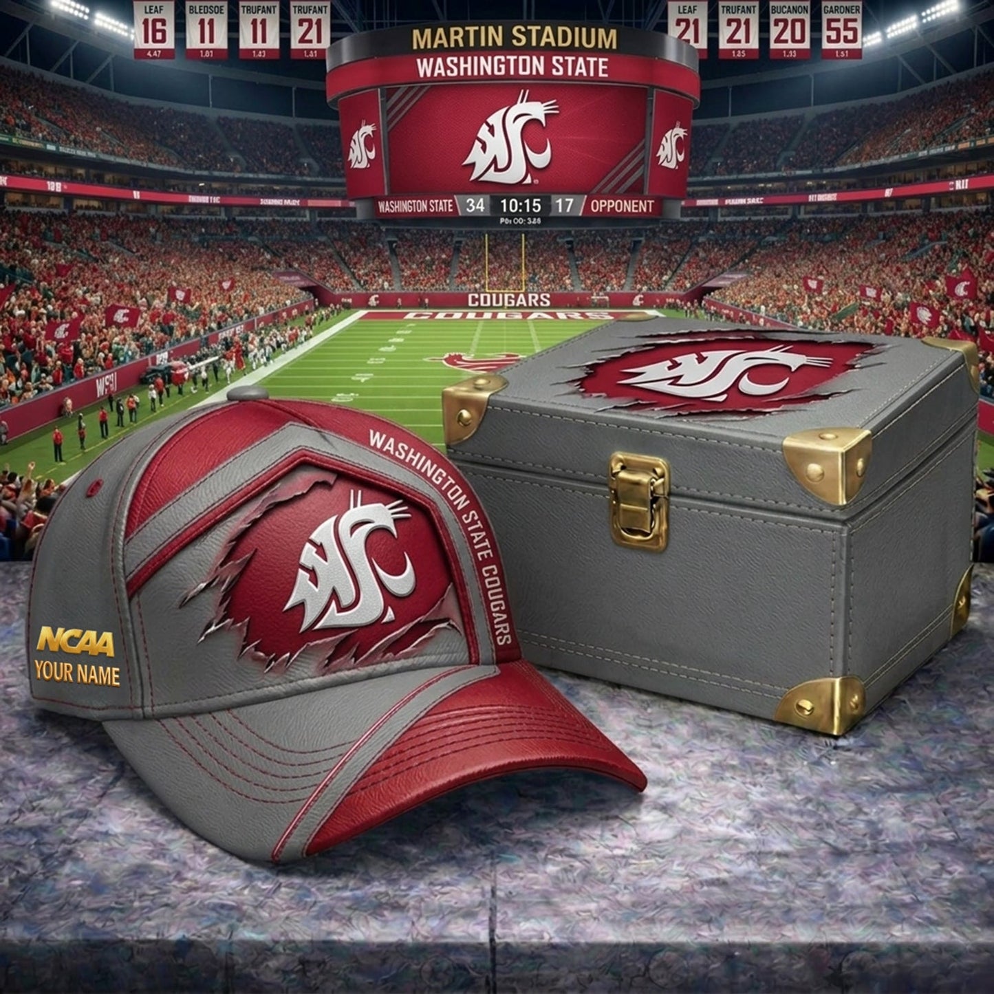 PREMIUM NCAA X WSC CRACK CUSTOME HAT V3 NDT NHM 020626