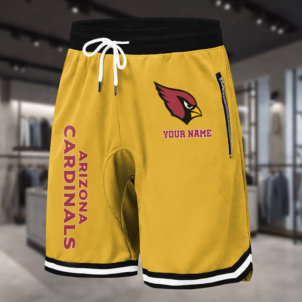 PREMIUM NFL X ARI Summer Fitness Breathable Basketball Shorts NDT LVH 230426