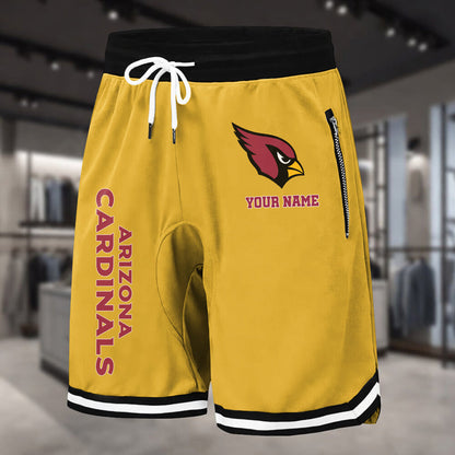 PREMIUM NFL X ARI Summer Fitness Breathable Basketball Shorts NDT LVH 230426