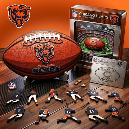 PREMIUM NFL X CB 3D Platinum Wooden Puzzle  Gift For Fan Limited Editions NDT VHM 030626