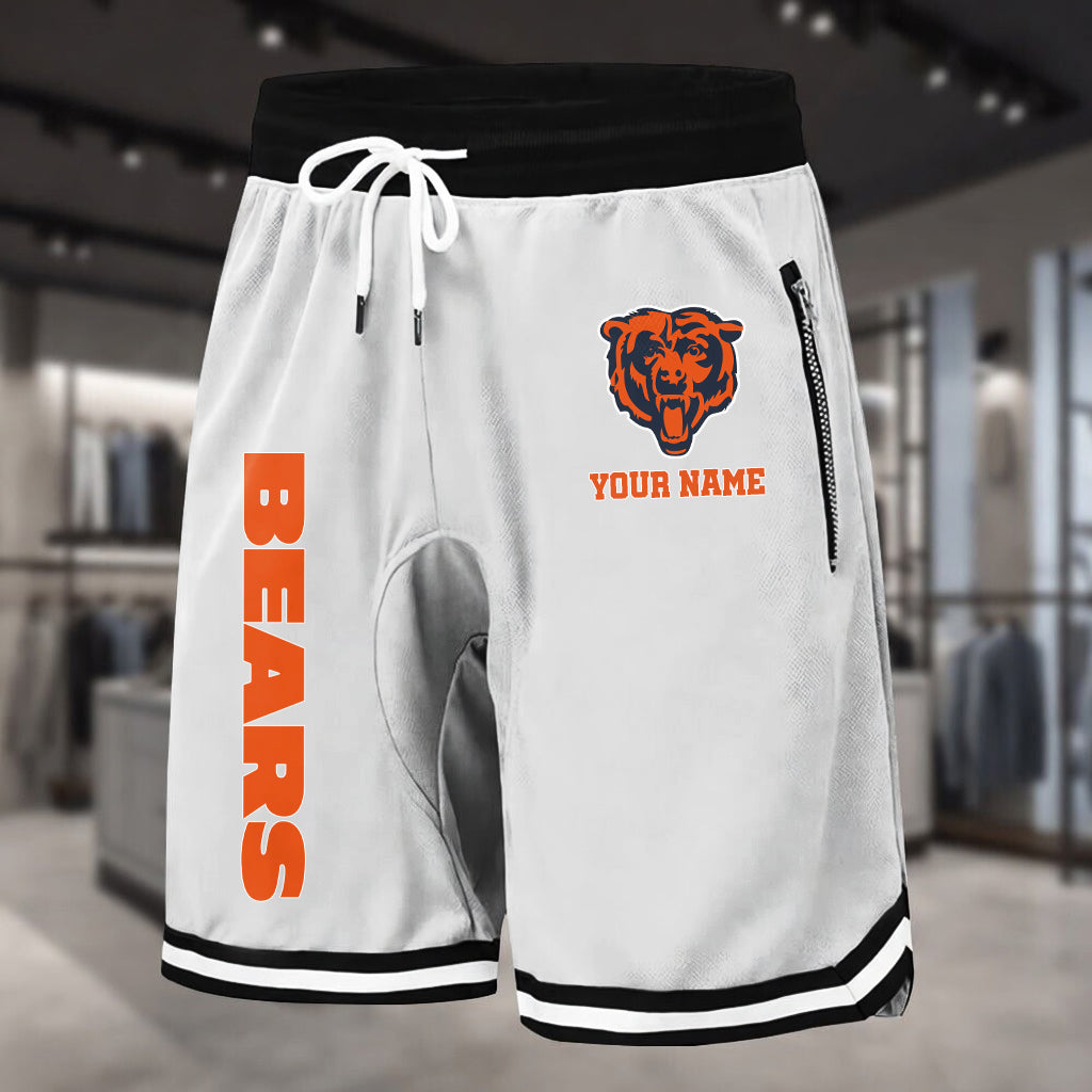 PREMIUM NFL X CHI Summer Fitness Breathable Basketball Shorts NDT LVH 230426