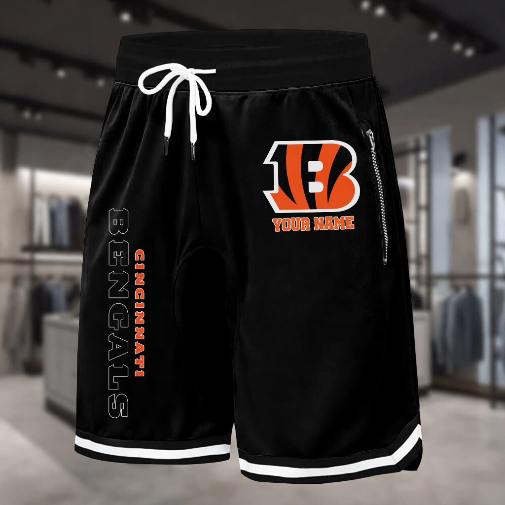 PREMIUM NFL X CIN Summer Fitness Breathable Basketball Shorts NDT LVH 230426