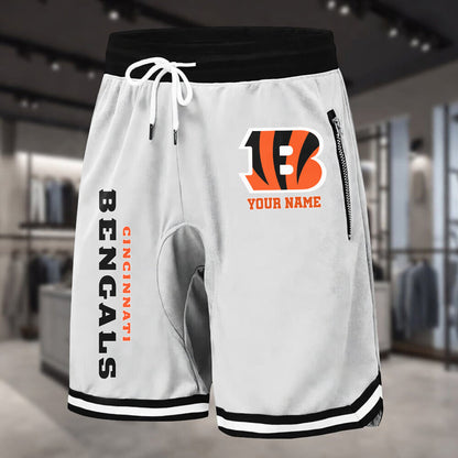 PREMIUM NFL X CIN Summer Fitness Breathable Basketball Shorts NDT LVH 230426