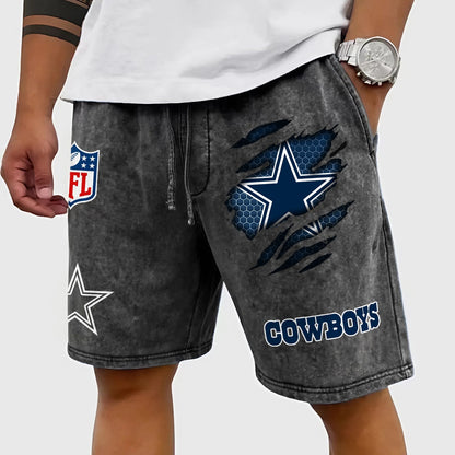PREMIUM NFL X DAL CRACK SHORTS PANT FOR SUMMER HOLIDAY 130426 NDT NHM